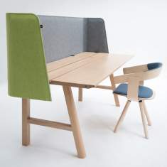 Akustik Schreibtisch Sichtschutz Schreibtischaufsatz, BuzziSpace, BuzziWrap Desk