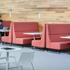 Loungesofa | Modulare Sitzelemente | Sitzinseln | Polsterhocker, HAWORTH, Riverbend & Pebble