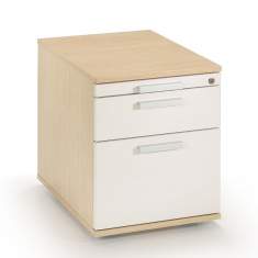 Bürocontainer kleiner Büroschrank abschließbar Bürocaddy HAWORTH, HC1 Container