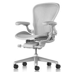 Drehstuhl grau Bürodrehstühle Netzgewebe Herman Miller, Aeron Bürodrehstuhl