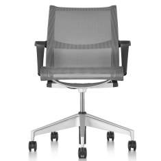 Konferenzstuhl drehbar Drehstuhl grau Bürostuhl ergonomisch Bürostühle, Herman Miller, Setu  Bürodrehstuhl