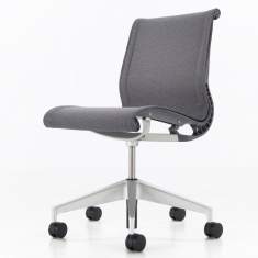 Konferenzstuhl drehbar Drehstuhl grau Bürostuhl ergonomisch Bürostühle, Herman Miller, Setu  Bürodrehstuhl