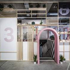 Büroplanung GOOGLE PIXEL3 STUDIOS Actincommon