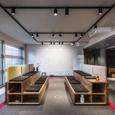 Büroplanung CARMEQ MODULAR INNOVATION SPACE Actincommon