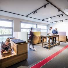 Büroplanung CARMEQ MODULAR INNOVATION SPACE Actincommon