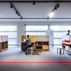 Büroplanung CARMEQ MODULAR INNOVATION SPACE Actincommon
