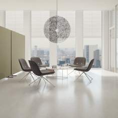 Akustikelemente, acoustic - adeco, Acoustic Stellwand frei stehend