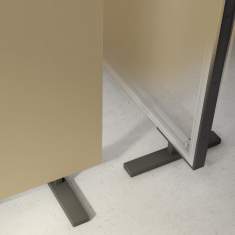 Akustikelemente, acoustic - adeco, Acoustic Stellwand frei stehend