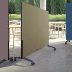 Akustikelemente, acoustic - adeco, Acoustic Stellwand frei stehend