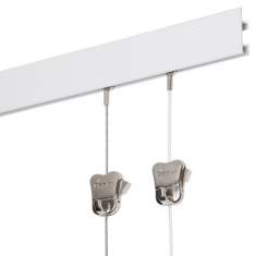 Bilderschienen, Bilderschiene - adeco, Bilderschiene zur Decke