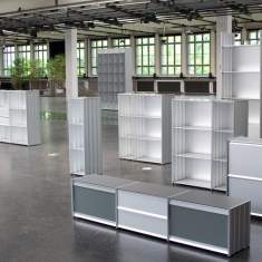 Büroschrank grau büro schrank modular , Radar - adeco, RADAR Classic