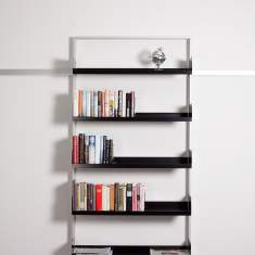 Hängeregal Bücher Wandregal Büro, wall - adeco, Wall Breite Literatur