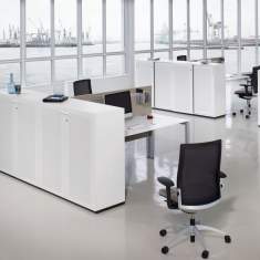 Büroschrank weiß büro schrank | modular |  König + Neurath, ACTA.PLUS