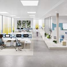 König Neurath Bürostuhl Armlehnen Bürodrehstuhl Netzrücken, König + Neurath, JET.II Bürodrehstuhl