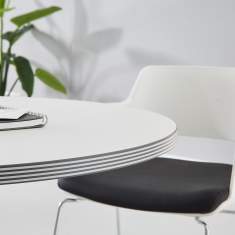 Weißer Schreibtisch modern Tischplatte weiß Büromöbel, fm Büromöbel, all in one - fm 44