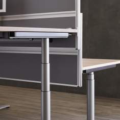 Elektrisch höhenverstellbarer Schreibtisch ergonomische Büromöbel Schreibtische Büro Gesundheit fm Büromöbel, all in one - fm61
höhenverstellbar