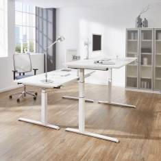Elektrisch höhenverstellbarer Schreibtisch Büromöbel Schreibtische ergonomisch Büro Gesundheit fm Büromöbel, all in one - fm62
höhenverstellbar
