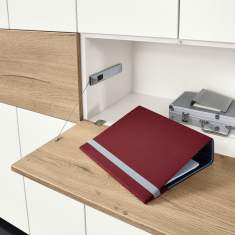 fm Büromöbel Clear Schränke mit Flügeltüren | Klappentüren