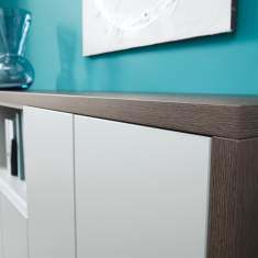 Sideboard, Holz, Lack, Büro, fm Büromöbel, Clear Sideboards