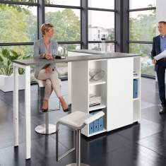 Sideboard Büro, fm Büromöbel, Clear Stehkombinationen