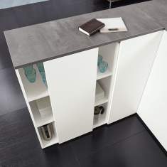 Sideboard Büro, fm Büromöbel, Clear Stehkombinationen