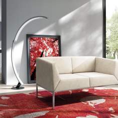 Sofa beige Lounge Loungesofa, fm Büromöbel, Spica