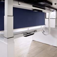 Schreibtisch höhenverstellbar ergonomische Büromöbel Schreibtische Büro Gesundheit, fm Büromöbel, twinbase Sitz-Stehtisch