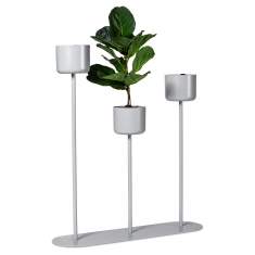 Blumentopf weiss Blumentöpfe Skandiform Allé
