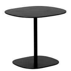 Designer Beistelltisch schwarz Beistelltische Skandiform Matsumoto Mini
abgerundete Tischplatte