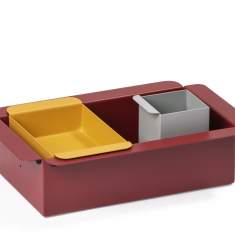 Ablagefach rot Materia Vagabond Office Kit