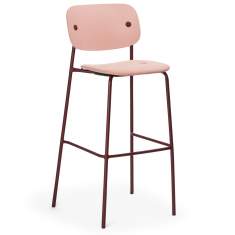 Barhocker rosa Barstuhl Materia Anagram