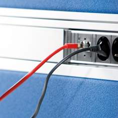 Elektro-Steckdosen IT/EDV-Dosen Kabelführungen/Elektrifizierungen, BACHMANN, STEP