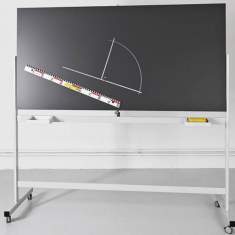Moderationstafeln, Hunziker, Gestelltafel Modell 101 Universelle doppelseitige Gestelltafel