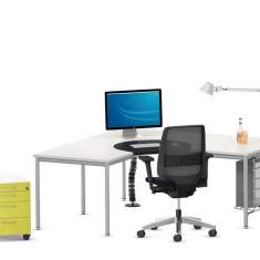 Schreibtisch Büro Schreibtische Büromöbel, VS, NetWork Anbautisch