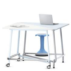 Schreibtisch auf Rollen Büro Schreibtische rollbar Büromöbel, VS, TriUnion