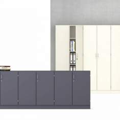 Türschränke Sideboard Büro, VS, Serie 800 Flügeltürschrank 8-12
