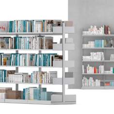 Regalsystem aus Stahl Regalschrank, VS, LiBro-Steel