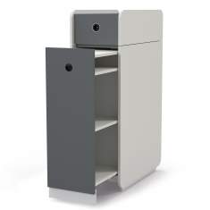 Aktenschrank Apothekerschrank Büro Staurammöbel mit Schubladen fm Büromöbel Concept Q