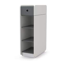 Aktenschrank Apothekerschrank Büro Staurammöbel mit Schubladen fm Büromöbel Concept Q