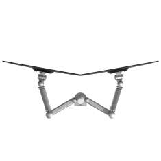 Monitorhalterung, Tischklemme, Kabellochbefestigung, Monitor-Befestigung Dataflex Viewmate plus Monitorarm - Schreibtisch 862