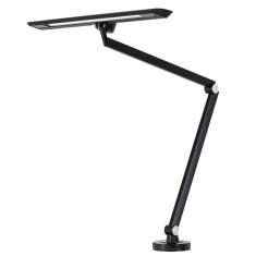 Tischleuchte LED Tischleuchten Büro Leuchte dimmbar Aluminiumleuchte schwarz Hansa LED Zirkon