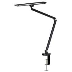 Tischleuchte LED Tischleuchten Büro Leuchte dimmbar Aluminiumleuchte schwarz Hansa LED Zirkon