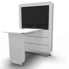 Interaktive Boards/Tafeln | Multimediamöbel, Peter Kenkel GmbH Leaf mit Videokonferenz-Bundle