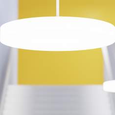 Pendelleuchte rund Pendelleuchten Büro Regent Milano Slim