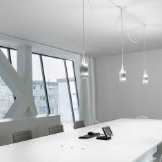 Pendelleuchte 3 flammig Design Pendelleuchten, Regent, Act LED