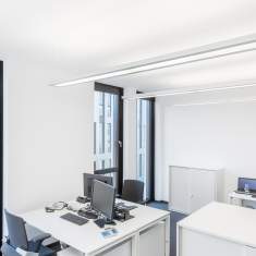 Büro Deckenlampen längliche Pendelleuchten LED Büroleuchte, Regent, Item LED
