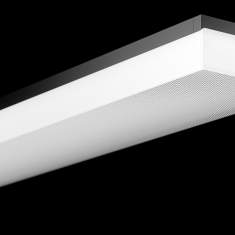Büro Deckenleuchten länglich Pendelleuchte LED Büroleuchte, Regent, Purelite C-LED
