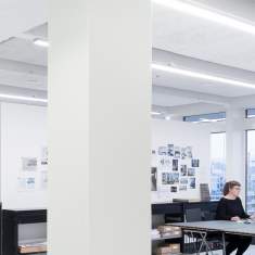 Büro Deckenleuchten länglich Pendelleuchte LED Büroleuchte, Regent, Purelite D C-LED