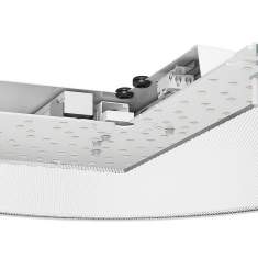 Büro Deckenleuchten LED moderne Büroleuchte rund, Regent, Solo Slim Office C-LED