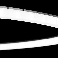 Deckenleuchte länglich Leuchtröhre Decke geschlängelt  Deckenlampe weiß, Regent, Wiggle LED